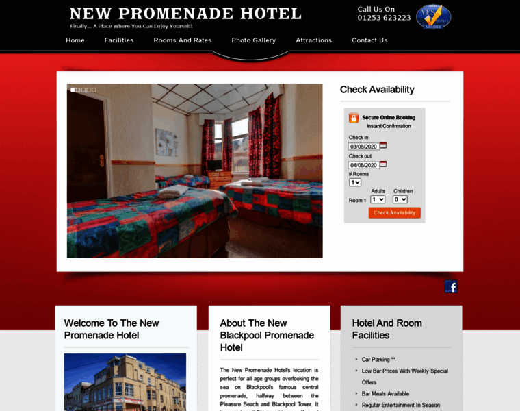 Newpromenadehotel.co.uk thumbnail