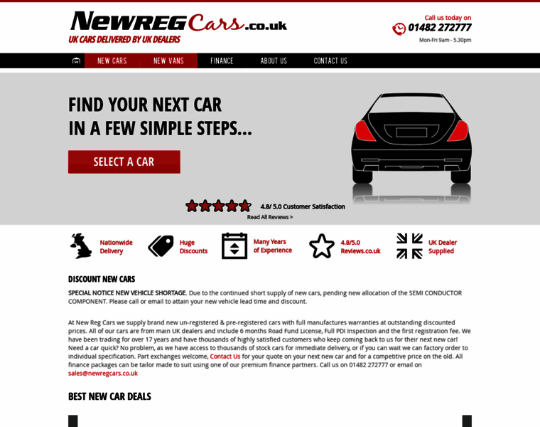 Newregcars.co.uk thumbnail