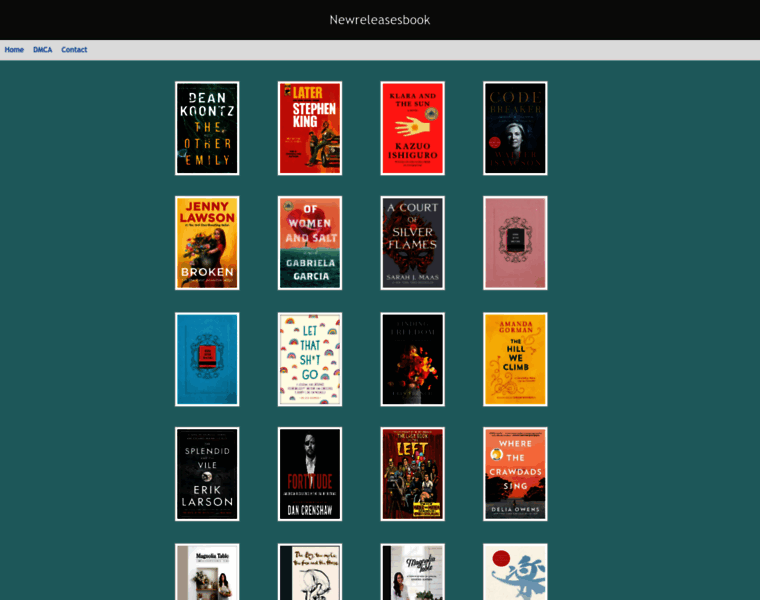 Newreleasesbook.com thumbnail