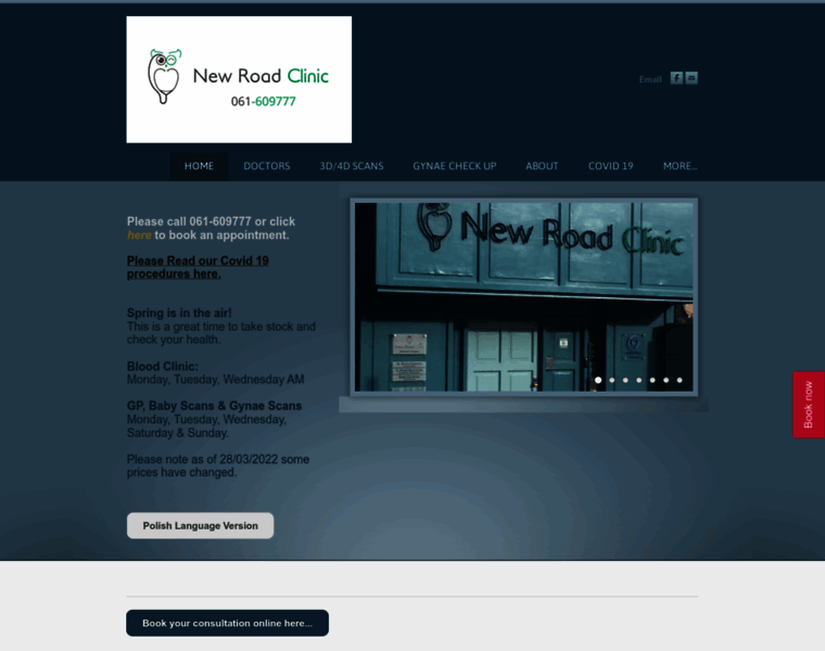 Newroadclinic.ie thumbnail
