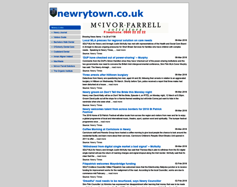 Newrytown.co.uk thumbnail