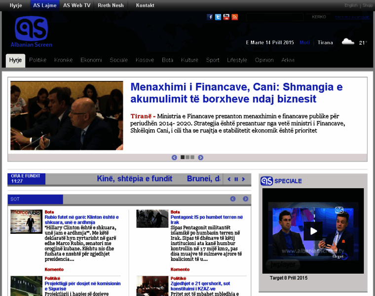 News.albanianscreen.tv thumbnail