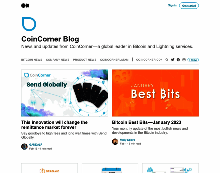 News.coincorner.com thumbnail