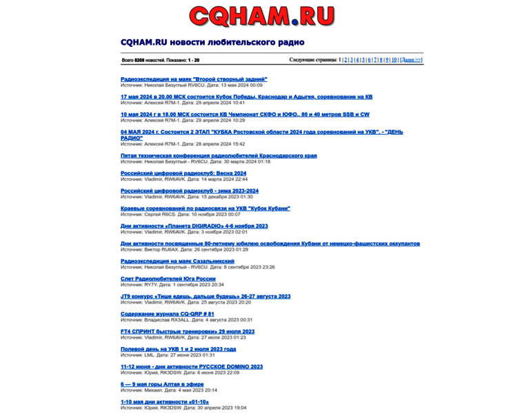 News.cqham.ru thumbnail