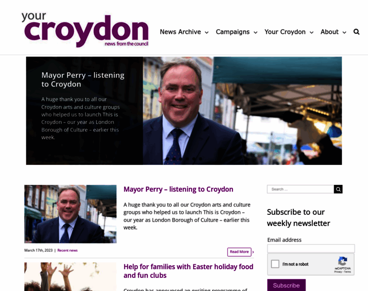 News.croydon.gov.uk thumbnail