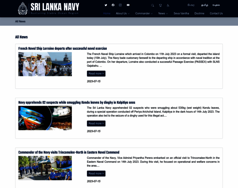 News.navy.lk thumbnail