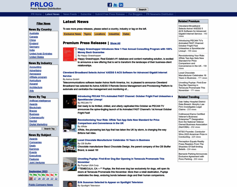 News.prlog.org thumbnail