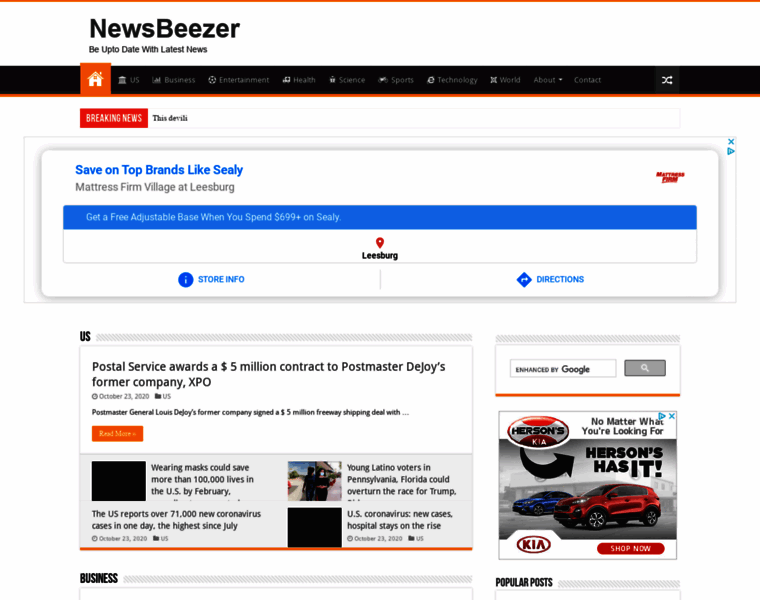 Newsbeezer.com thumbnail
