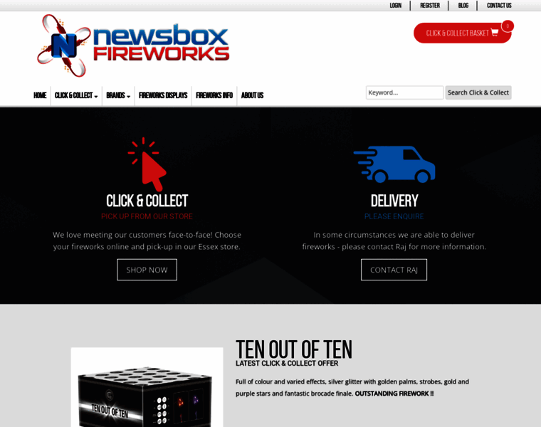 Newsboxfireworks.co.uk thumbnail
