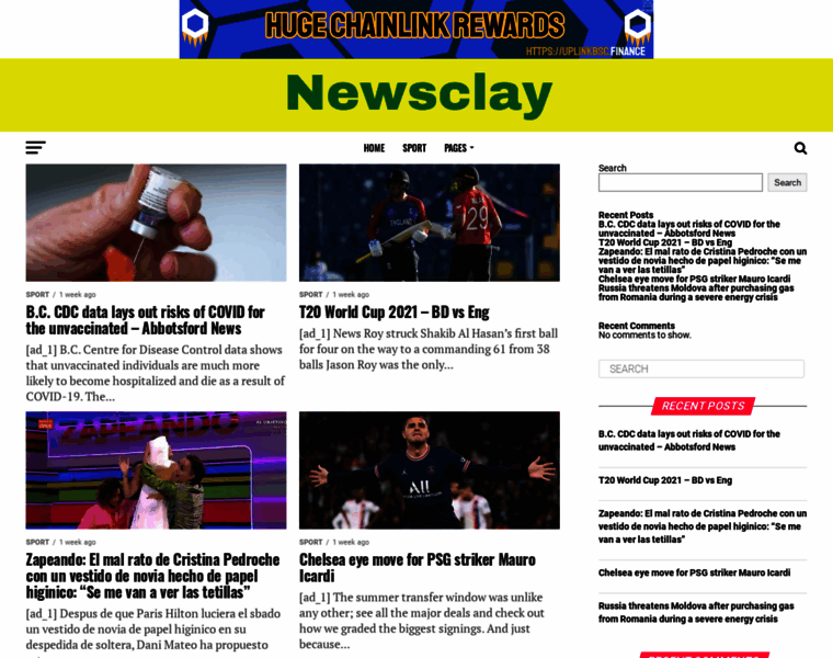 Newsclay.com thumbnail