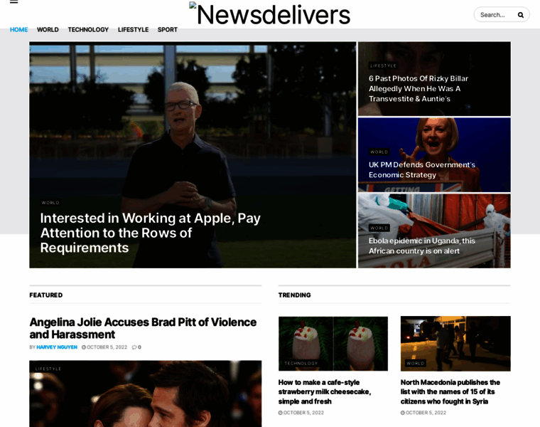 Newsdelivers.com thumbnail