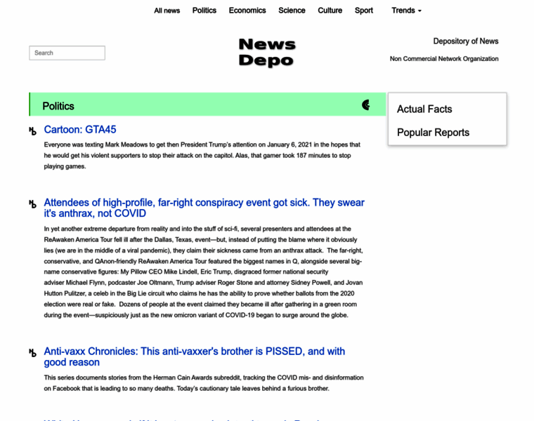 Newsdepo.org thumbnail