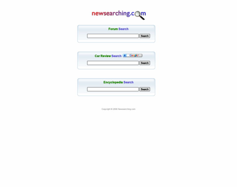 Newsearching.com thumbnail
