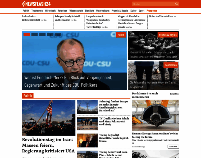 Newsflash24.de thumbnail
