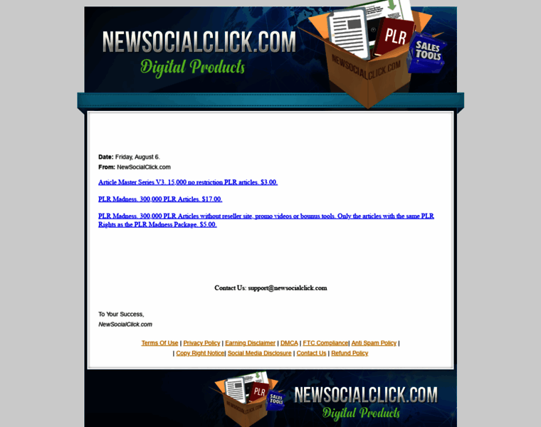 Newsocialclick.com thumbnail