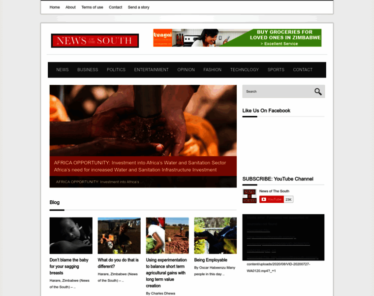Newsofthesouth.com thumbnail