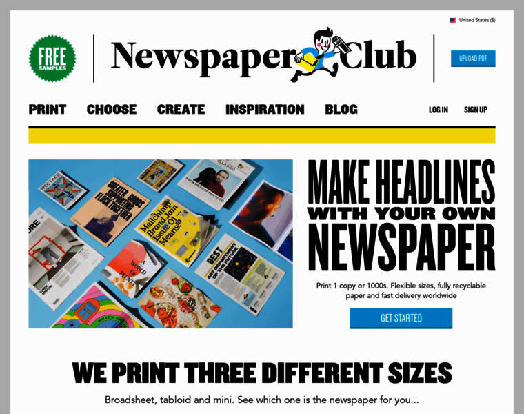 Newspaperclub.com thumbnail
