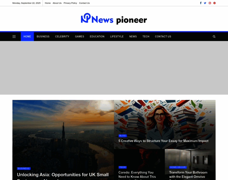 Newspioneer.co.uk thumbnail