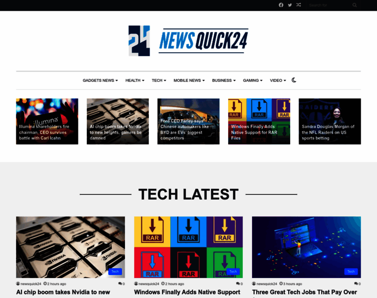 Newsquick24.com thumbnail