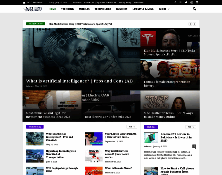 Newsronic.com thumbnail