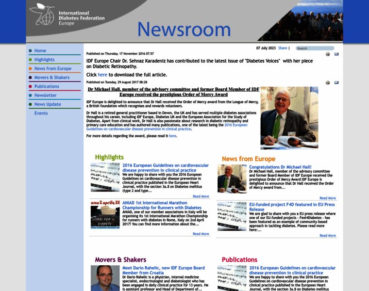 Newsroom.idf-europe.org thumbnail