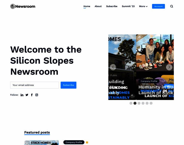 Newsroom.siliconslopes.com thumbnail