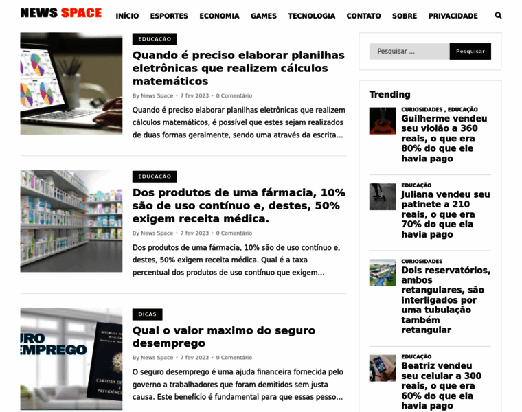 Newsspace.com.br thumbnail