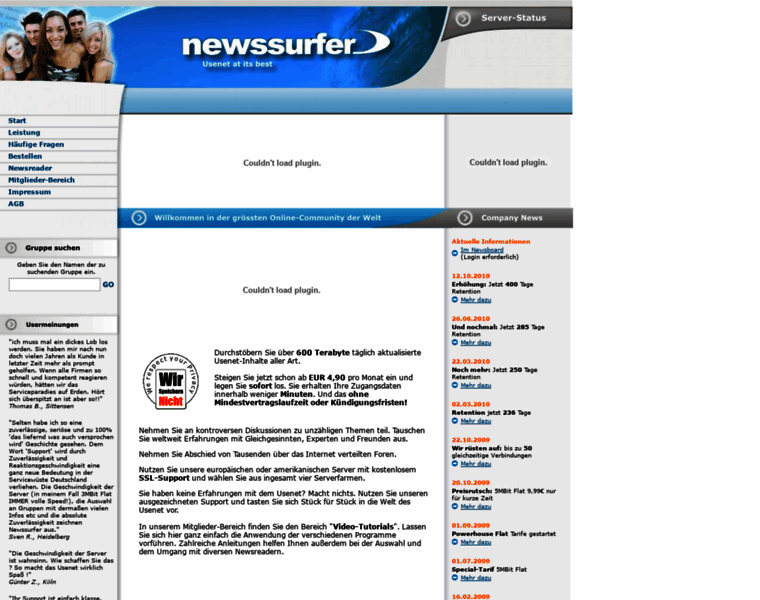 Newssurfer.us thumbnail