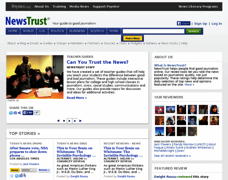 Newstrust.net thumbnail Newstrust.net thumbnail