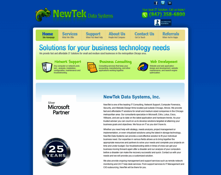 Newtekdata.com thumbnail