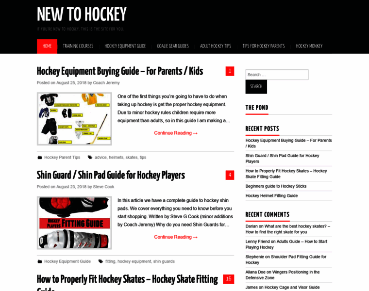 Newtohockey.com thumbnail