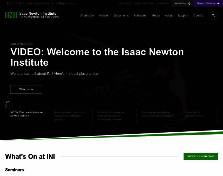 Newton.ac.uk thumbnail