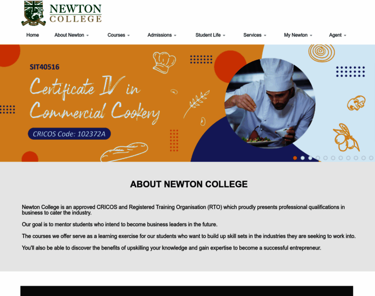 Newton.edu.au thumbnail