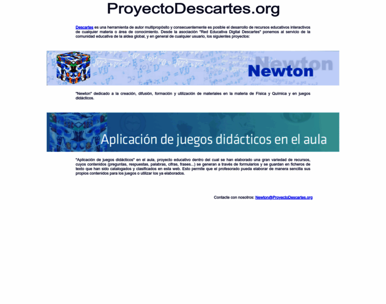 Newton.proyectodescartes.org thumbnail