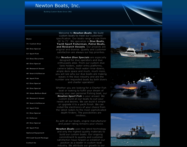 Newtonboats.com thumbnail