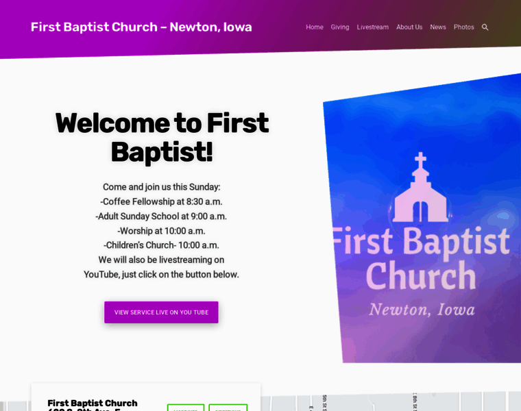 Newtonfirstbaptist.com thumbnail