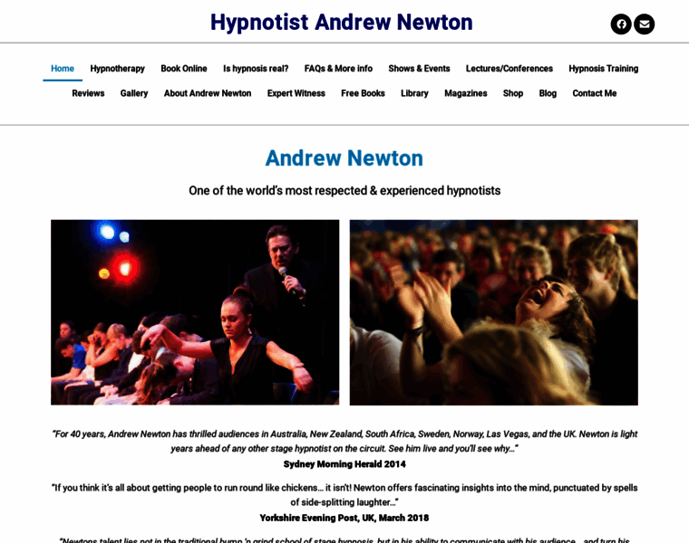 Newtonhypnosis.com thumbnail