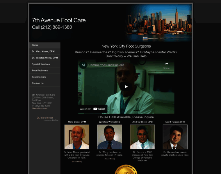 Newyork-podiatrist.com thumbnail