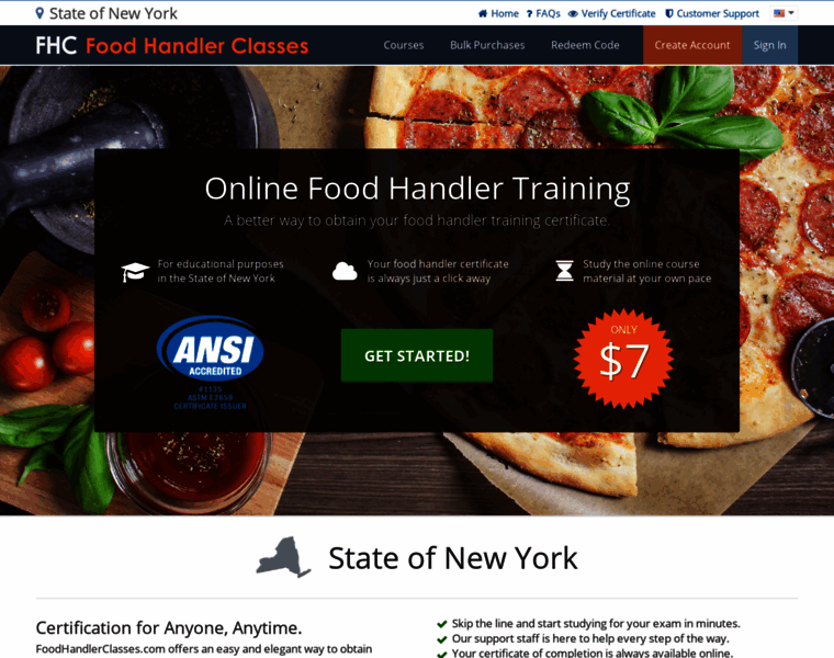 Newyork.foodhandlerclasses.com thumbnail