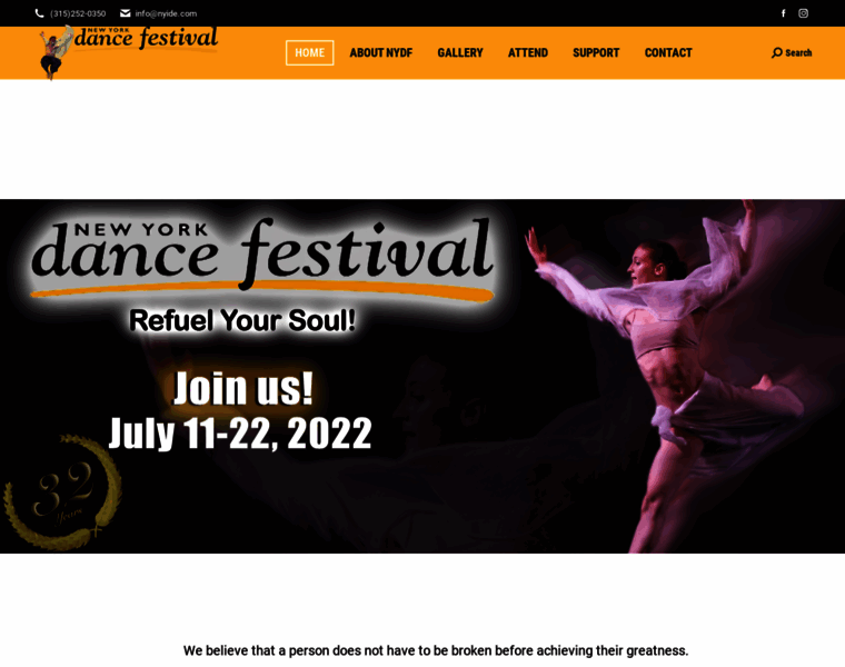 Newyorkdancefestival.com thumbnail