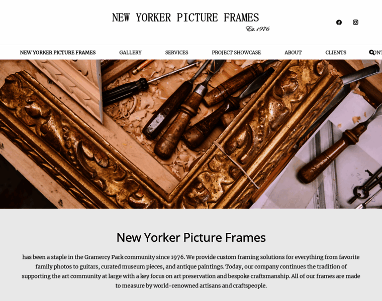 Newyorkerpictureframes.com thumbnail