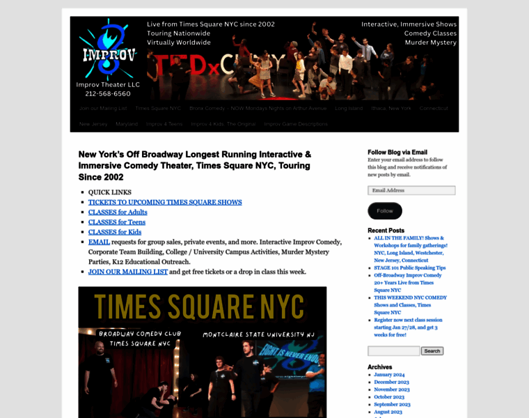 Newyorkimprovtheater.com thumbnail