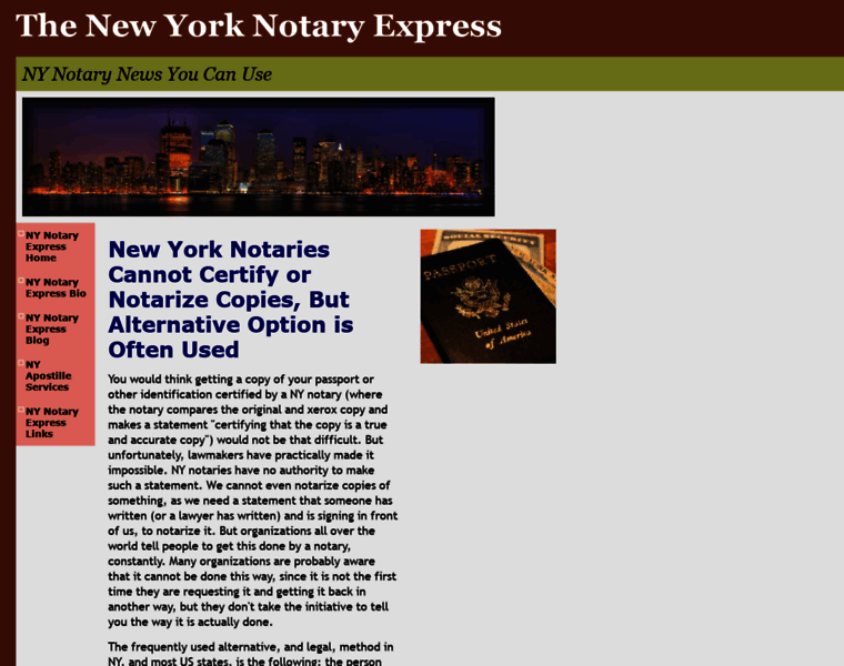 Newyorknotaryexpress.com thumbnail