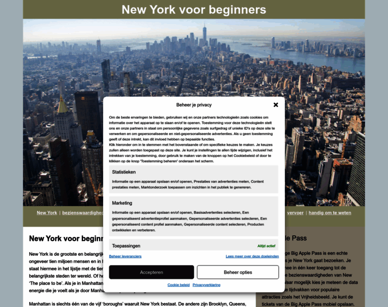 Newyorkvoorbeginners.nl thumbnail