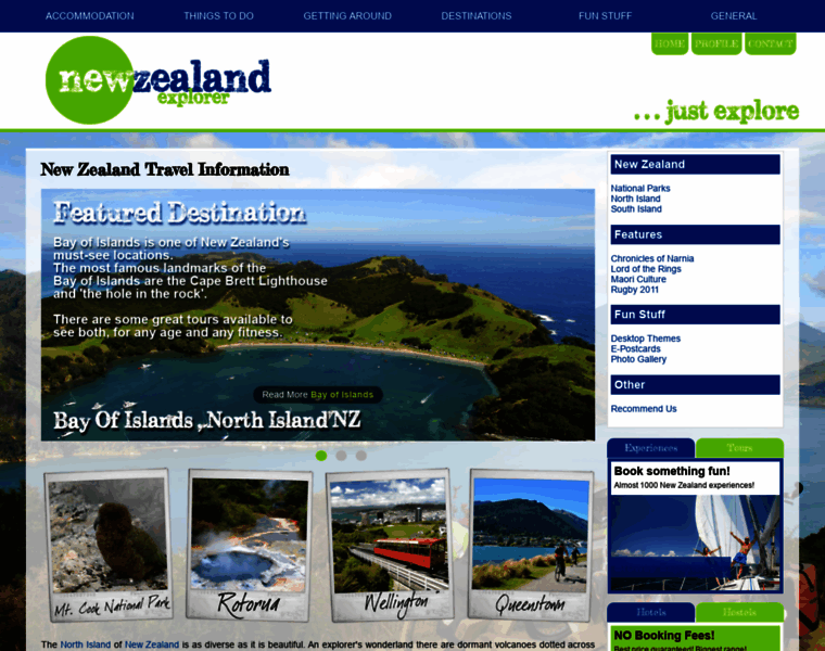 Newzealandexplorer.com thumbnail