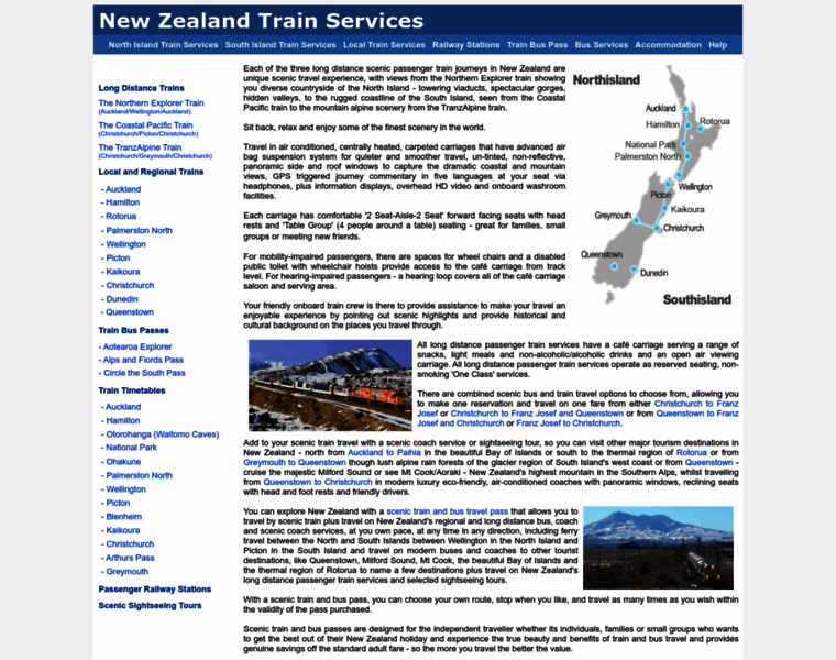 Newzealandtrainservices.com thumbnail
