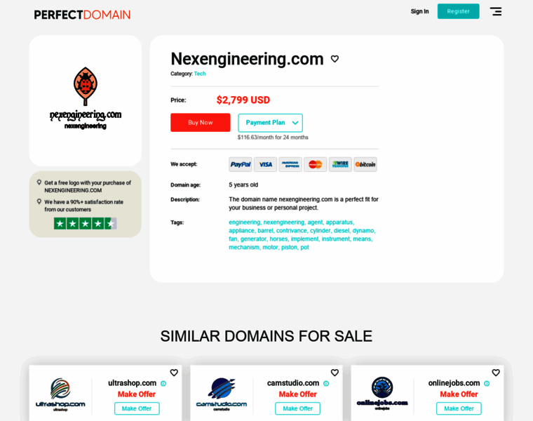 Nexengineering.com thumbnail