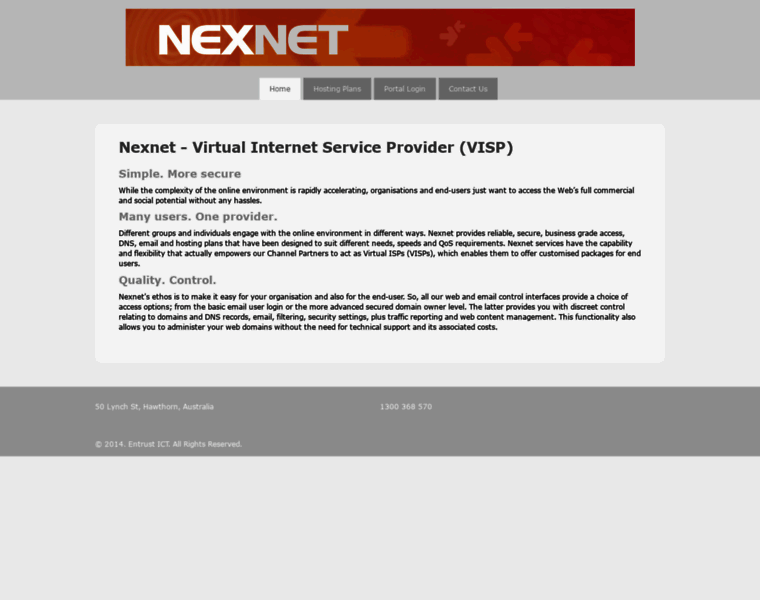 Nexnet.net.au thumbnail