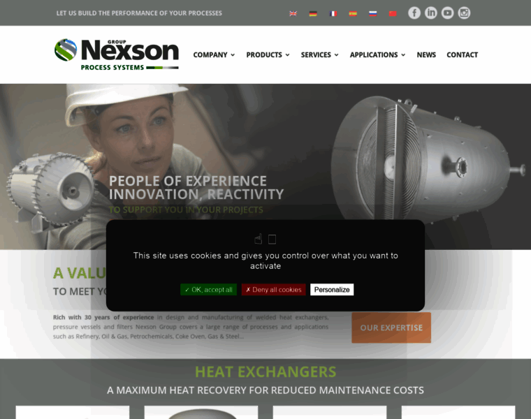 Nexson-group.com thumbnail