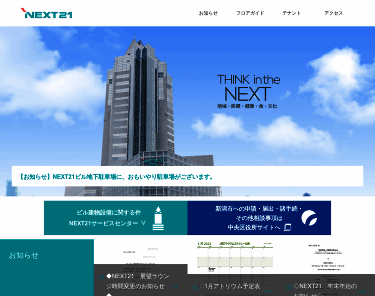 Next21-niigata.jp thumbnail